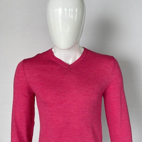 Hugo Boss Slim Fit Pink Sweater Size Large - Picture 5 of 14